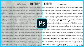 How to Fix Blurry Text Document in Photoshop by Photoshop Tutorials by Layer Life 5,833 views 6 months ago 1 minute, 32 seconds