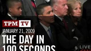 January 21, 2009: The Day in 100 Seconds