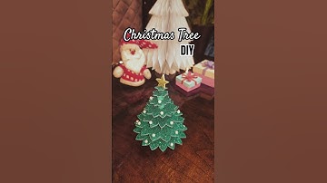 🎀 Christmas tree toys 🎄 Christmas craft idea #diy #christmas #shorts #handmade