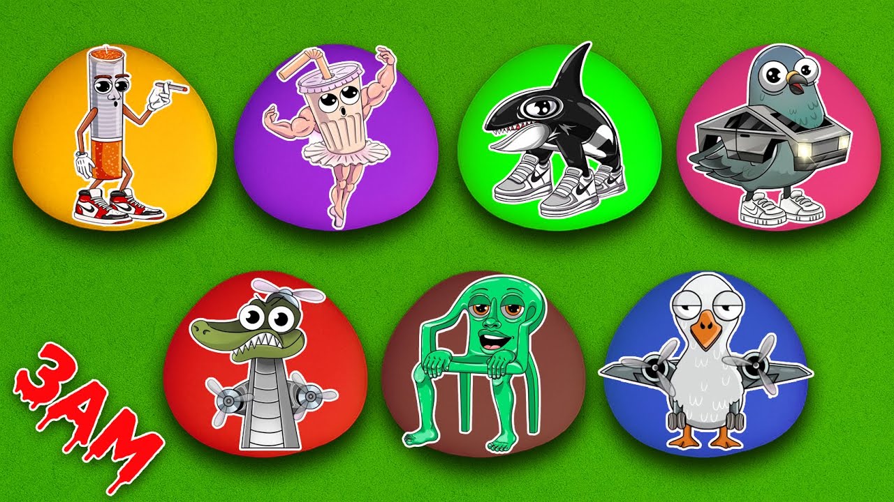 Paper DIY 💖 Crocodilo Bombardino vs Karkerkar Kurkur Phases at 3AM All ITALIAN BRAINROT MYSTERY BOX