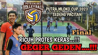 Final MLOKO CUP 2023|| Ricuh hampir Geger Geden.. protes keras kuota pemain... NGERII...!!!