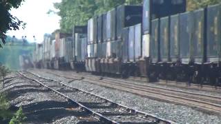 Big Fast CSX Stack Train