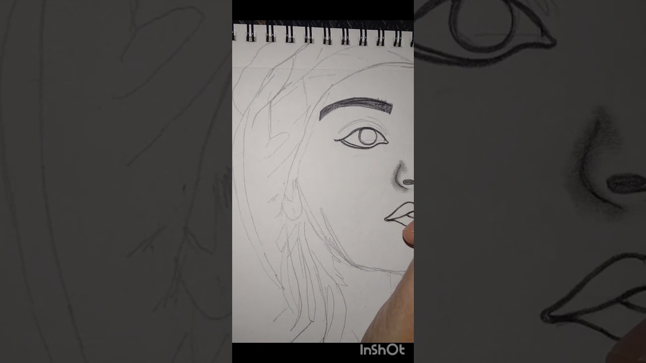 Making sketch of one n only Ozge torer  as Bala Hatun.. 