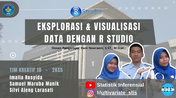 Visualisasi data dan eksplorasi data dengan R Studio #multivariate #statistics #rstudio