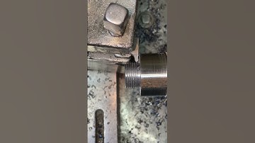 Threads In Small Area #youtubeshorts #automobile #automachine #shortvideo