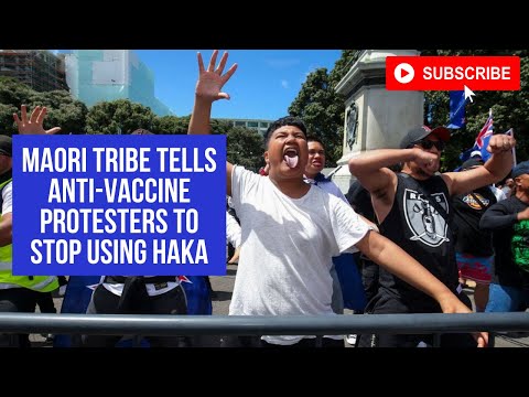 Maori tribe tells anti-vaccine protestors to stop using popular haka #protest #Newzealand #News