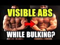 How Bodybuilders Keep Visible Abs Even While Bulking