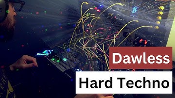 Hard Techno Modular Synth Jam | Unleashing The Make Noise DPO | 4K   4K