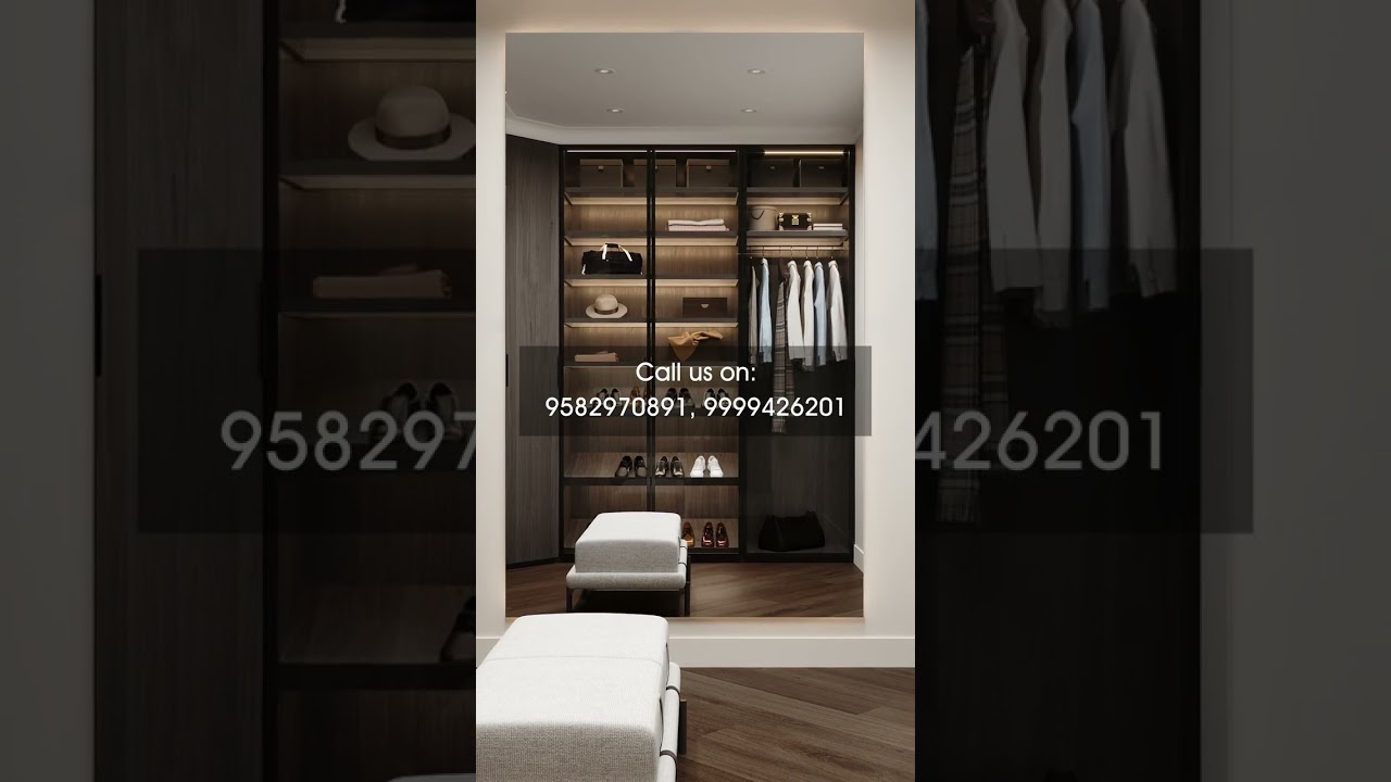 Luxury Modular Wardrobes @mosfspace.com at Jagatpuri 9582970891