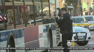 Brooklyn Bus Shot Up
