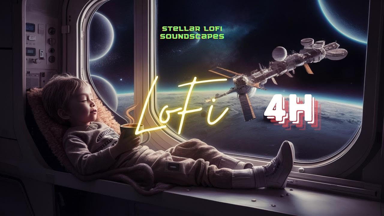 🌌 Stellar Soundscapes presents: Nocturnal Jazz LOFI Journey (4hour) 🎷✨