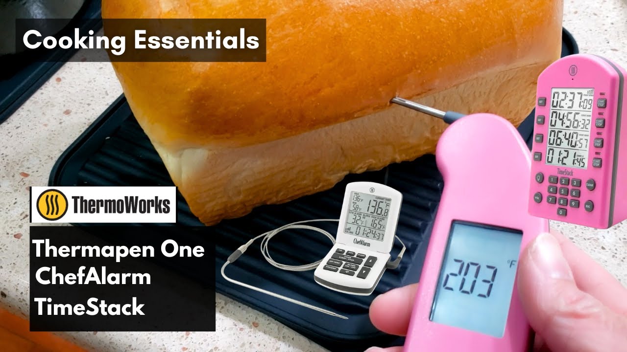 Cooking Essentials ThermoWorks Thermapen, ChefAlarm, & Timestack 🌡️⏲️