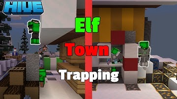 Trapping On The New Elf Town Map (Hive Skywars Trapping Montage)
