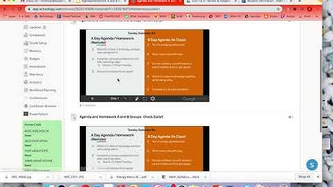 Embed Google Slide to Schoology