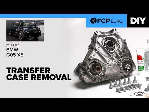 BMW X5 Transfer Case Replacement DIY (2019-2026 BMW G05 X5, G06 X6, G07 X7)