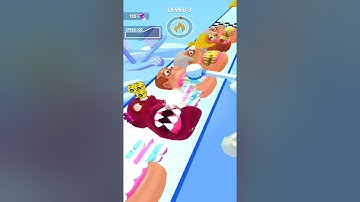 Teeth Runner! All Levels Gameplay Walkthrough (Android,iOS) Teeth Runner!