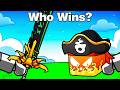 SWORDS Vs FRUITS In Blox Fruits 