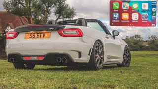 Installing Apple CarPlay To My Abarth 124 Spider! Epic Modification!