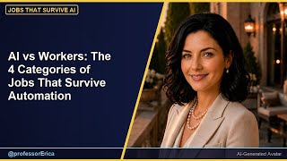 AI vs Workers: The 4 Categories of Jobs That Survive Automation