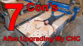 7 Drawbacks of Upgrading To A Commercial CNC | Hobbyist to Large CNC Router