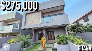 What $275,000 get you In Accra, Ghana \/ 5 bedroom House Tour inside rich side of Accra