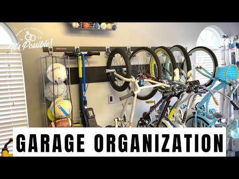 garage organization its possible diy husky workbench cabinet and rubbermaid fasttrack review