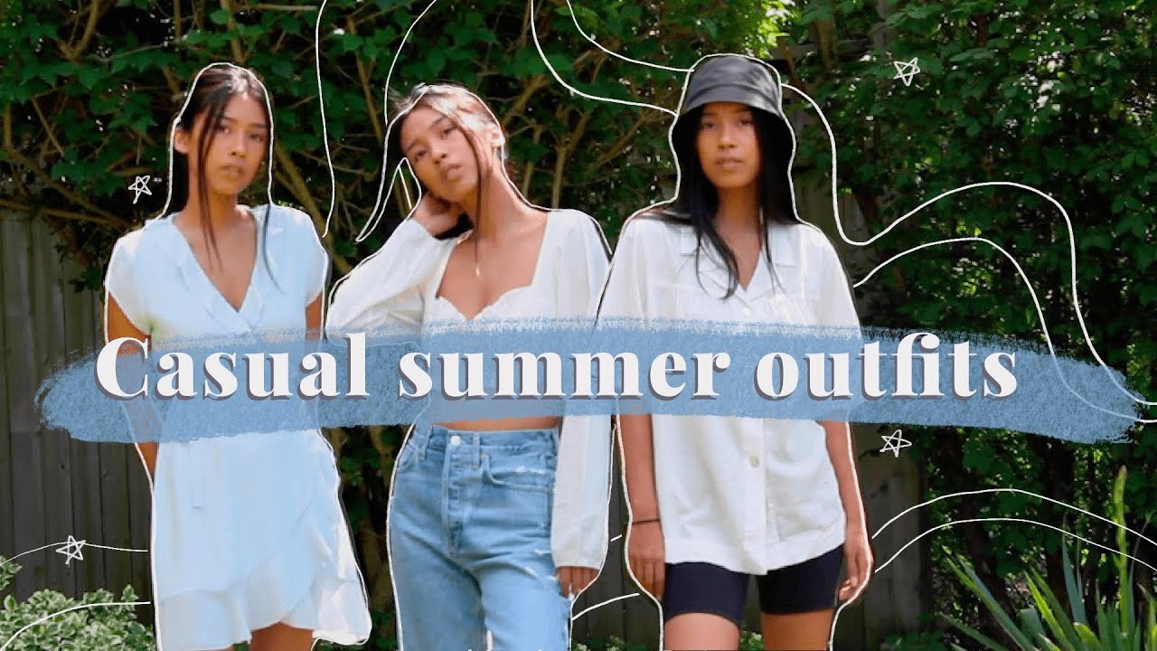 7 EASY + CASUAL SUMMER OUTFITS | feat. aritzia summer 2020