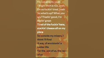 Thumbnail of XXXTENTACION - HOPE (Lyrics)R.I.P-xxxtentacion #hope #lyrics