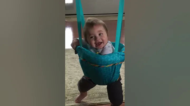 Baby Wes loves to spin!