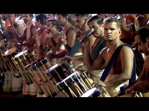 Peruvanam Pooram 16  Urakam  Cherusseri Kuttan Marar  Melam FULL