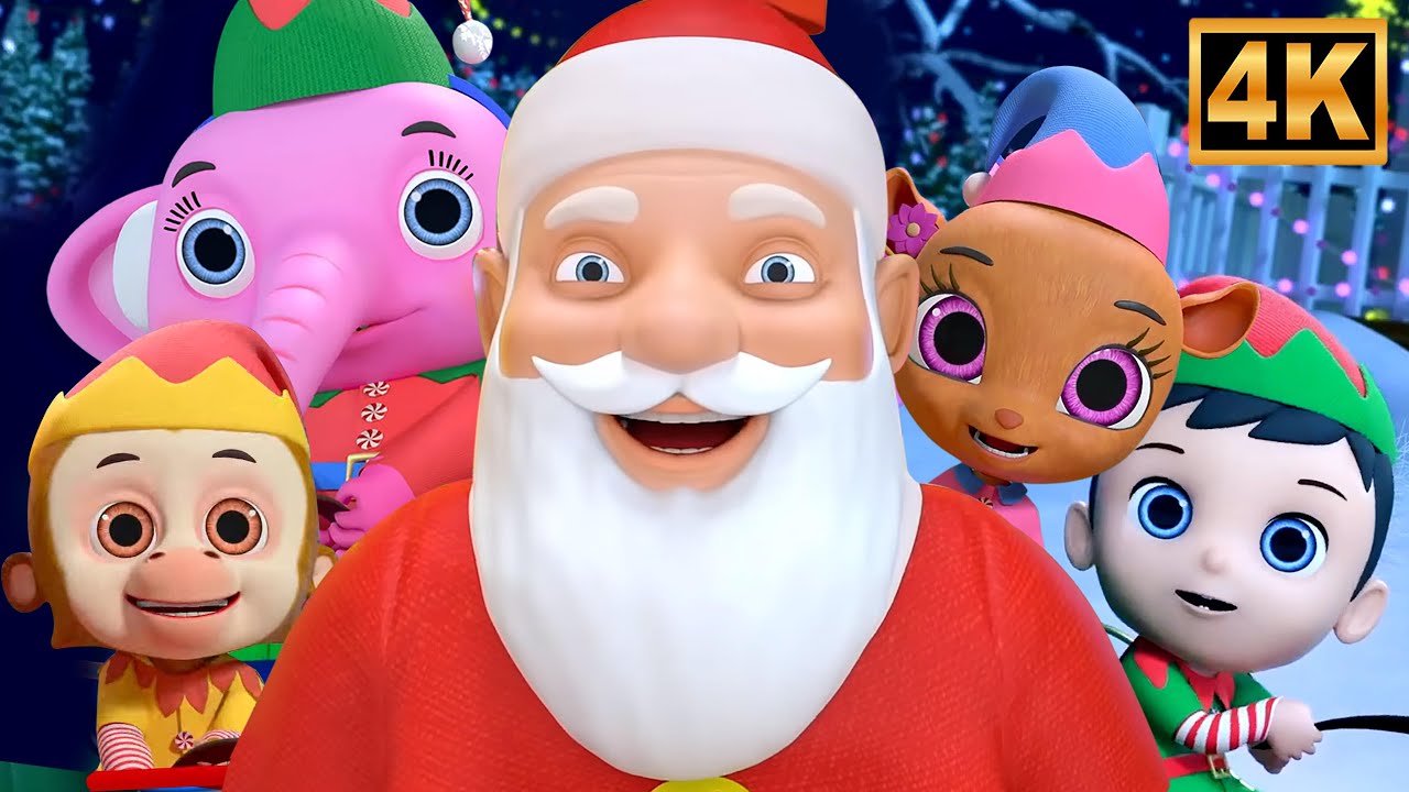 Five Little Elves | Christmas Song and Fun Holiday Rhyme for Kids - YouTube