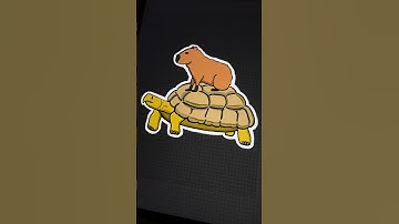 Drawing a CAPYBARA on Procreate!