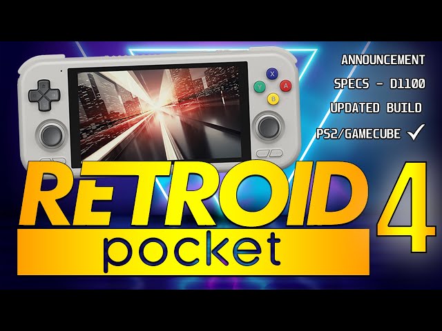 Retroid Pocket 4 & 4 Pro - Little Powerhouses Announced 