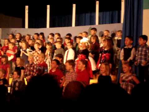 A.E. Bowers Kindergarten Christmas Concert - Santa Claus You Are Much Too Fat