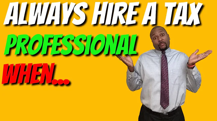 Should I hire a tax professional? | TCC