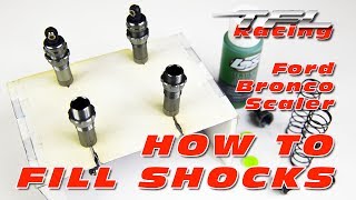 How to fill shocks with oil - The Right Way