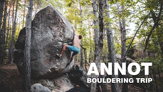 BOULDERING IN ANNOT | GRAVITY TRIP | 2019