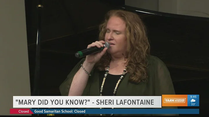 WATCH: Sheri Lafontaine sings 'Mary Did You Know' ...