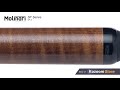 Molinari CRMSP 8 Carom Billiard Cue Video Demonstration