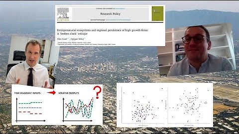 Entrepreneurial Ecosystems and Regional Persistence of High Growth Firms: a "Broken Clock" critique