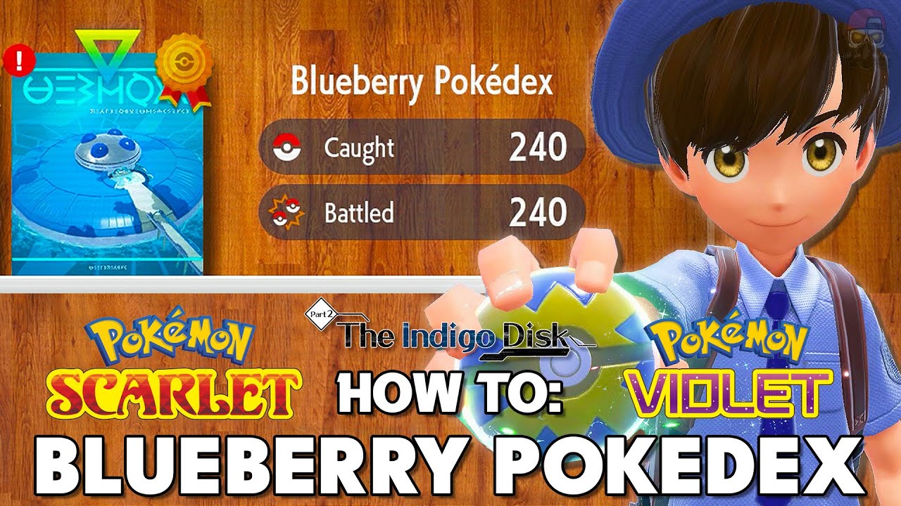 Pokémon Scarlet & Violet: Blueberry Pokédex, All Pokémon Locations