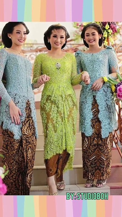 Kebaya Mother and Sister of the Bride #shorts #shorts #kebayamodern