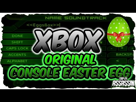 Xbox Original Console "EggsBox" Easter Egg - XBOX Team Music Easter EGG