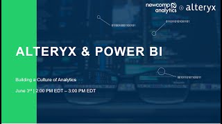 Alteryx + Power BI: Building a Culture of Analytics