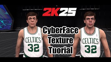 #NBA2K25 PC : how to mod a cyberface (texture only) #Tutorial #Mod