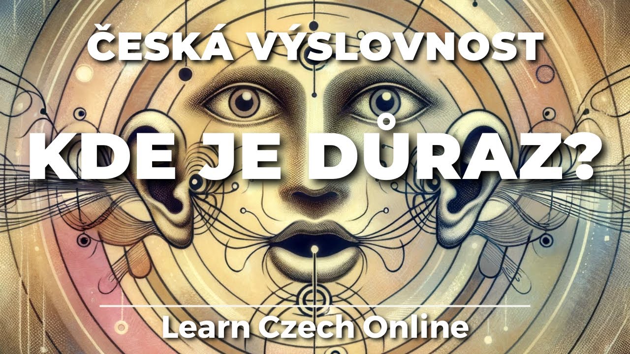 Чешское произношение: Где ударение?