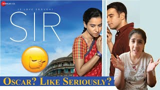 SIR Movie Review| Netflix | Vivek Gomber | Tillotama Shome | Rohena Gera