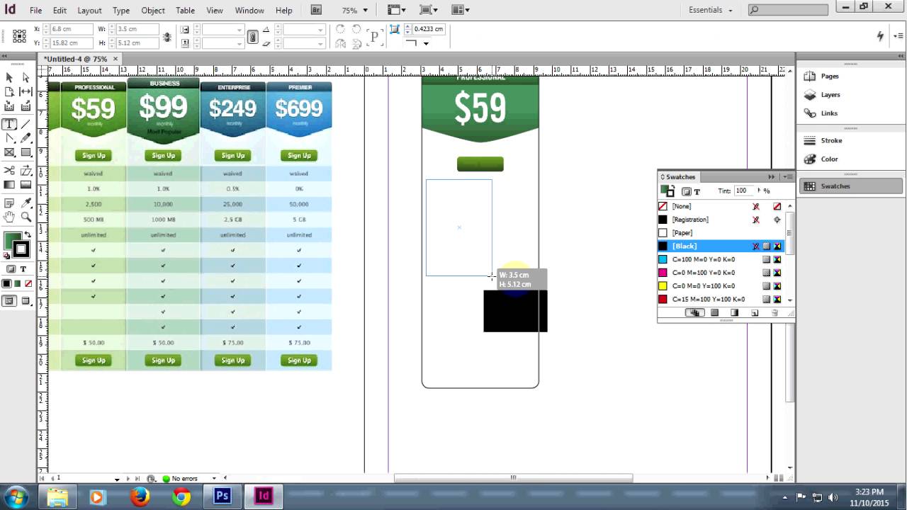 Quản lý đối tượng trong Indesign  Hướng dẫn phần mềm Trados  Thiết kế DTP