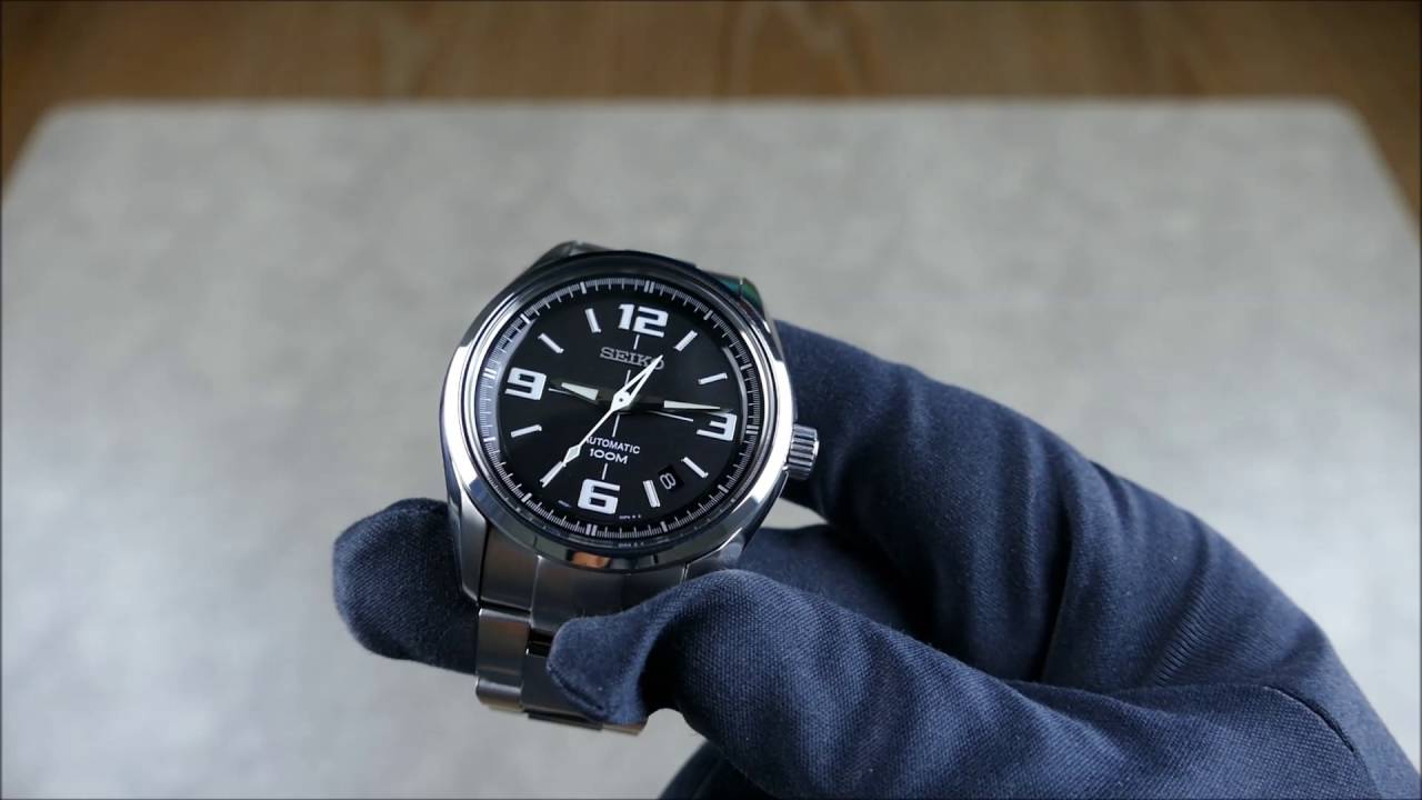 On the Wrist, from off the Cuff: JDM SARY057 mod, Explorer-style Seiko  Presage - YouTube