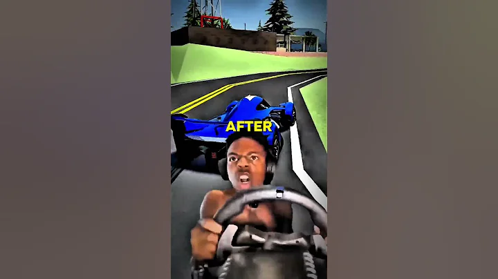 Speed Crashes Crazy Car in Roblox! 😱💥 #shorts #ishowspeed #shortsfeed